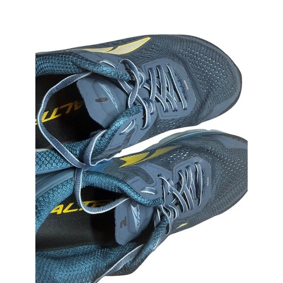 Altra Torin 5 Majolica Blue Yellow 2021 Mens Size 9.5 Running Shoes AL0A547F408 main image 4